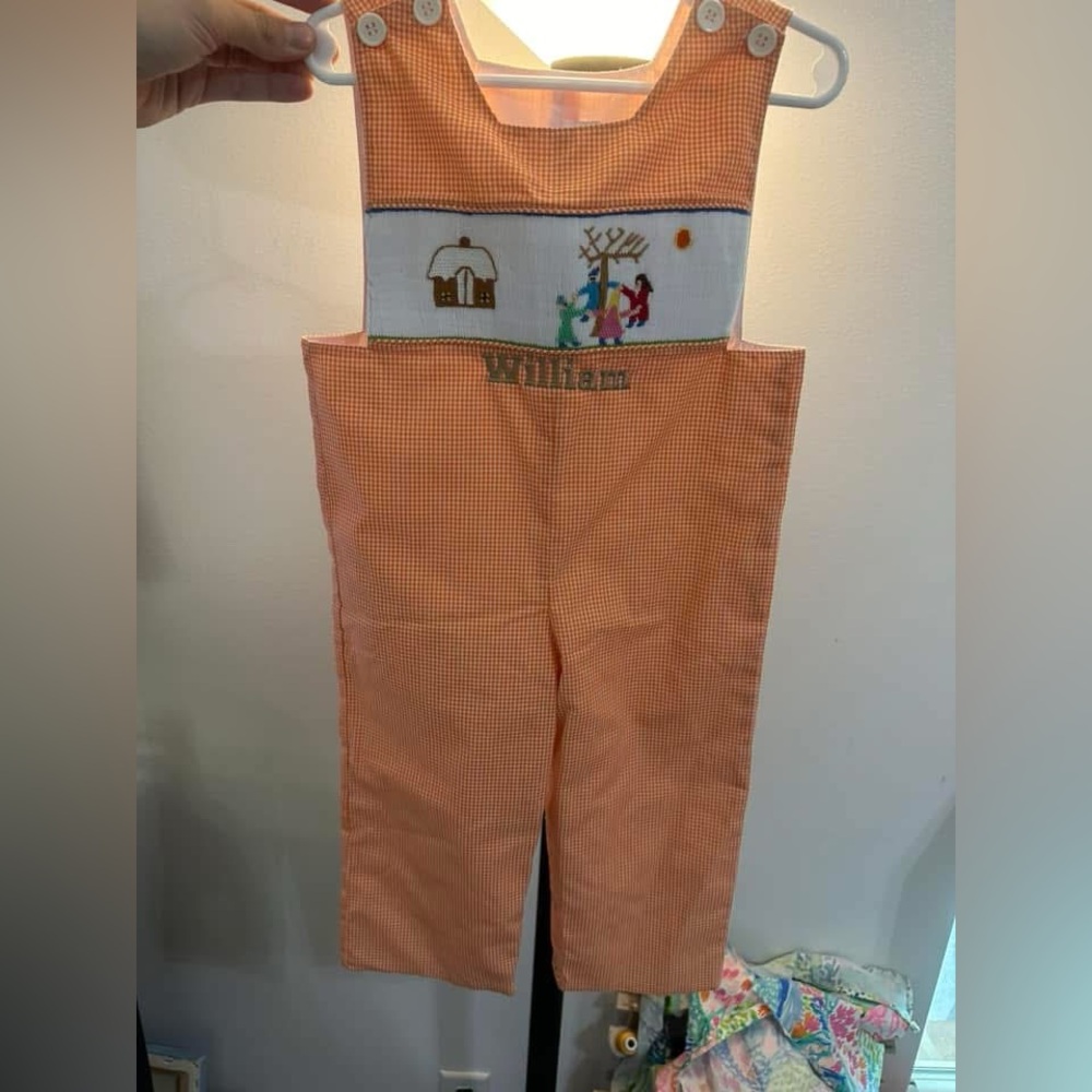 William embroidered overalls
Size 18 months - Picture 1 of 1